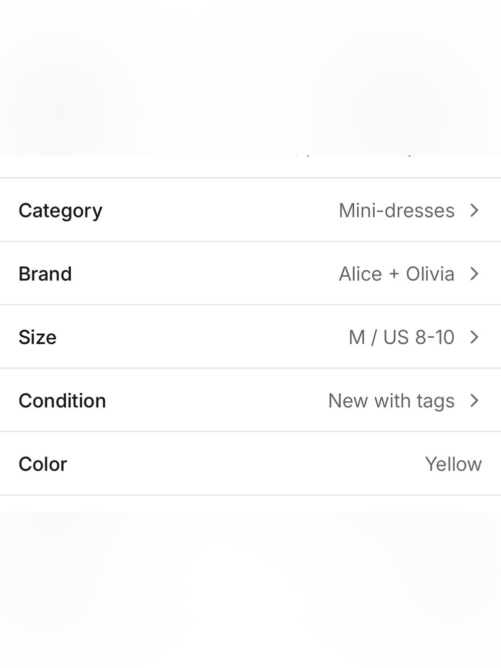 NWT Alice + Olivia Yellow High-Neck Tiered Mini Dress 10 - Picture 14 of 16
